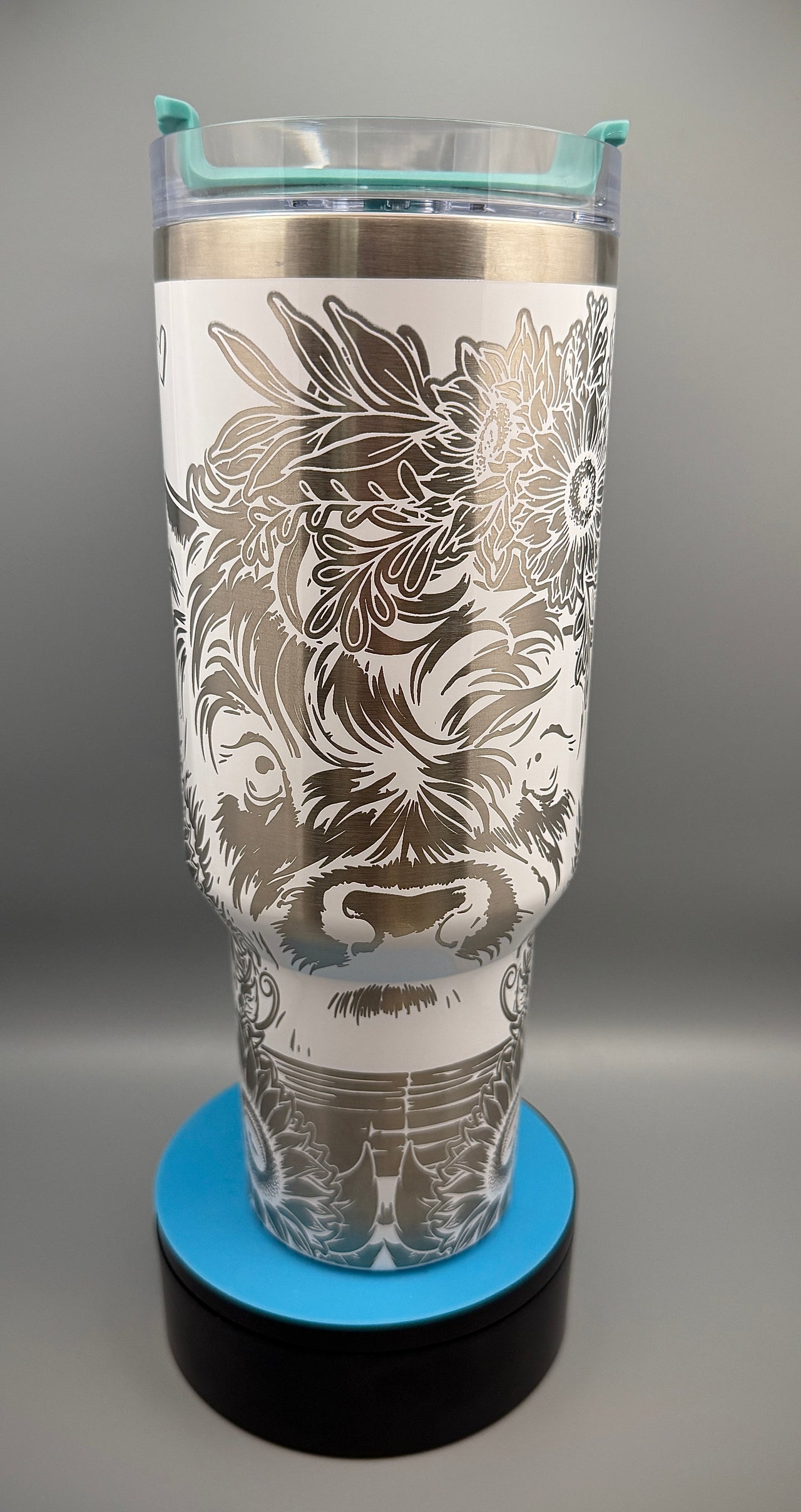 Sunflower Moo-d Tumbler (40 oz)