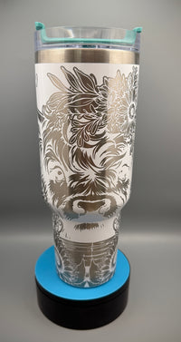 Sunflower Moo-d Tumbler (40 oz)