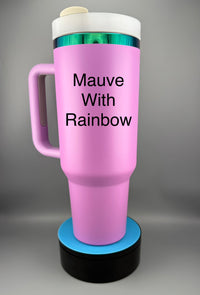 Roses with Name - 40 oz Tumbler