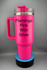 Roses with Name - 40 oz Tumbler