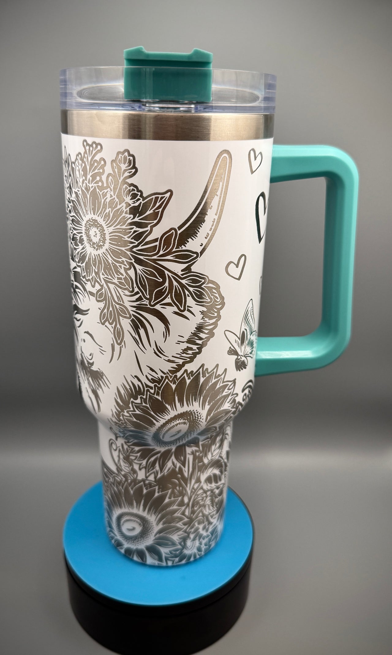 Sunflower Moo-d Tumbler (40 oz)