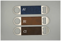 PopMaster Pro – Personalized Heavy-Duty Leather Bottle Opener