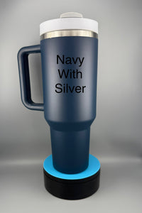 Roses with Name - 40 oz Tumbler