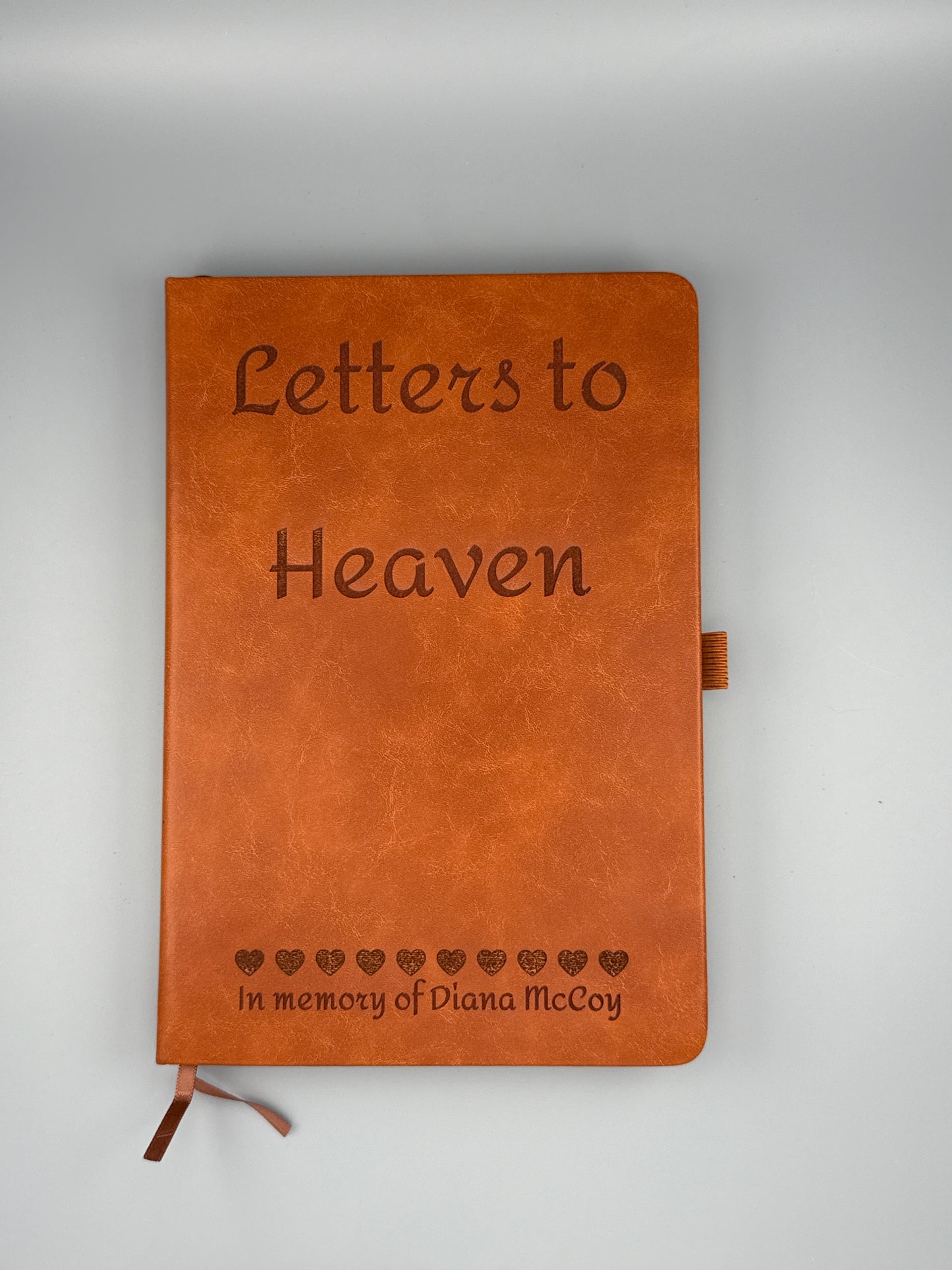 Nothing but Possibilities – Blank Paged Personalized Leather Notebook