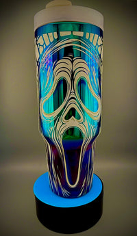 Scream Horror Movie 40 oz Tumbler - Laser Engraved