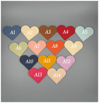 PageHeart – Personalized Leather Corner Bookmark (14 Colors)