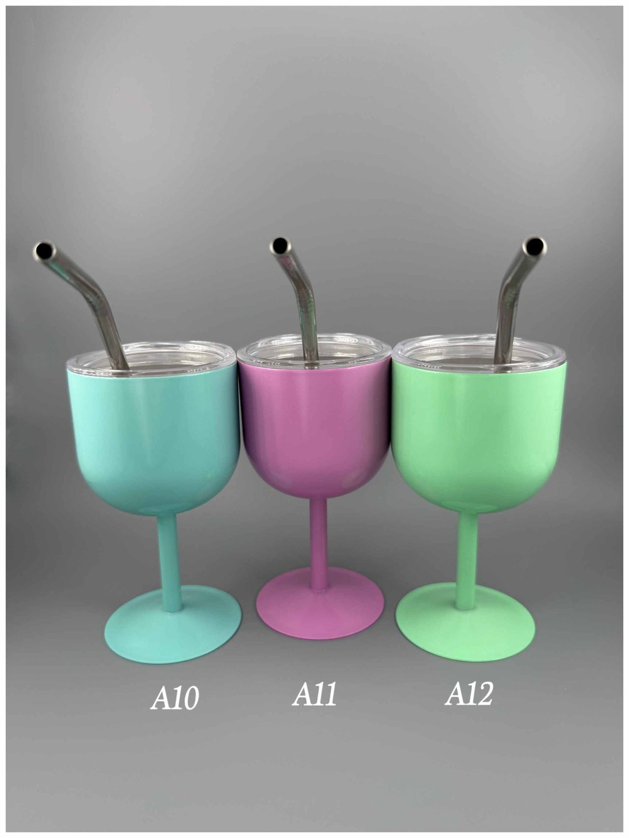 Sippy Sips – Mini Wine Glass Shots (12 Colors)