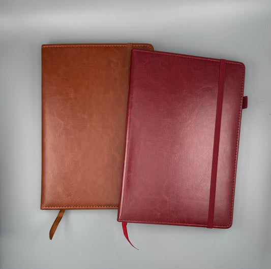 Meeting of the Minds – Personalized Leather Meeting Book (Lined Pages)