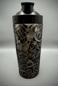 Iron Skull Protein Shaker
