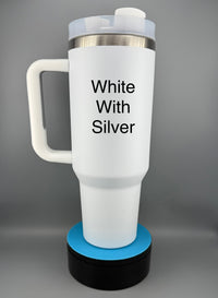 Roses with Name - 40 oz Tumbler