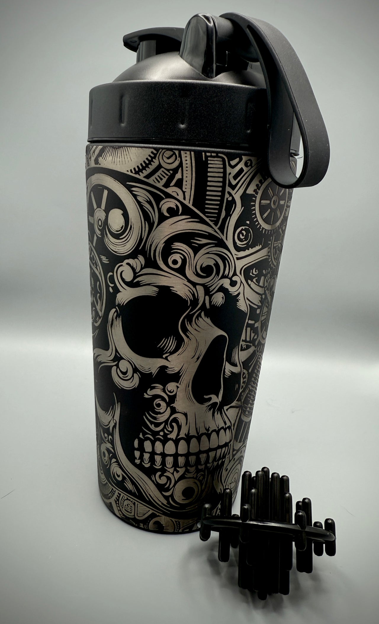 Iron Skull Protein Shaker
