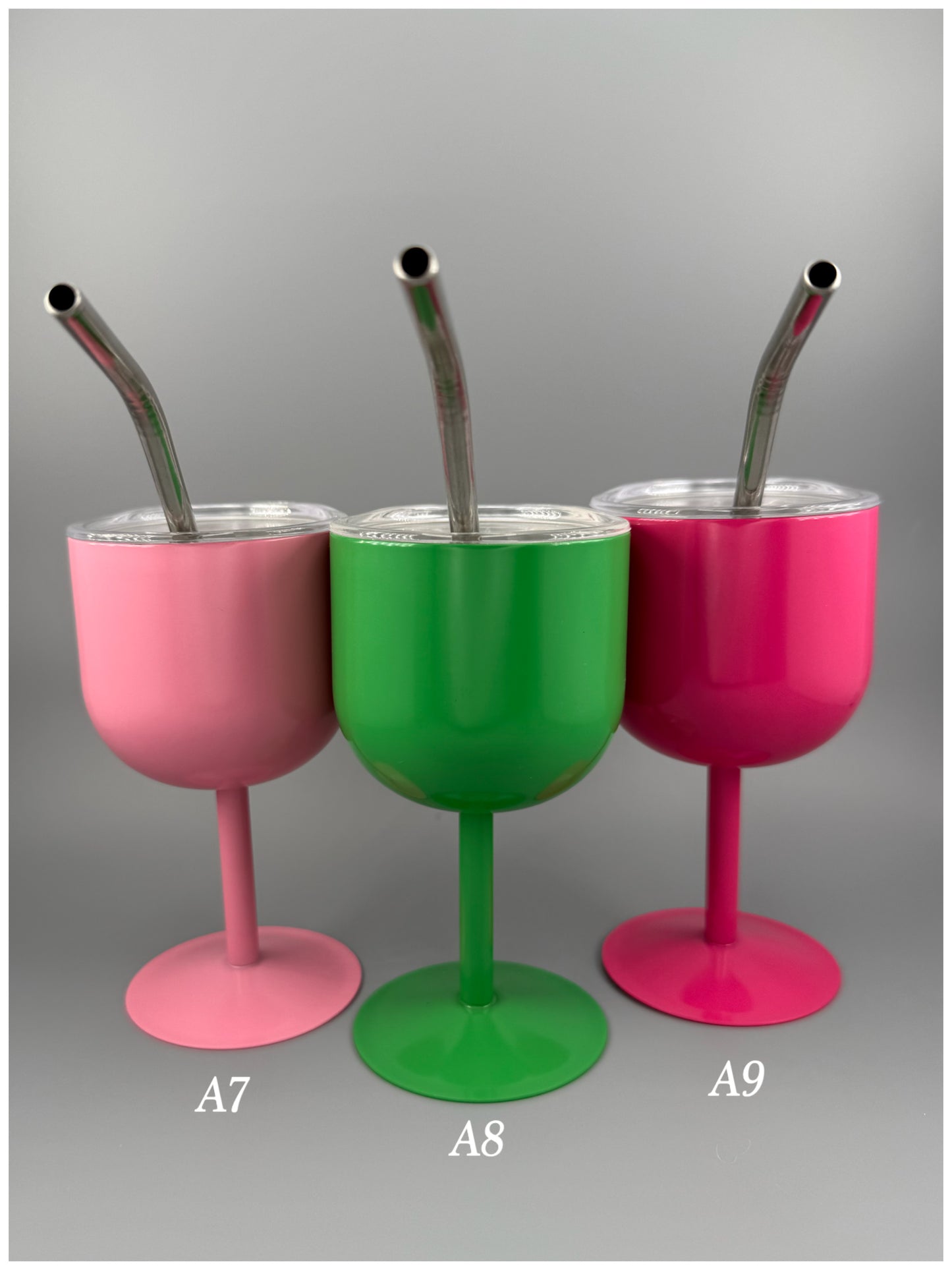 Sippy Sips – Mini Wine Glass Shots (12 Colors)