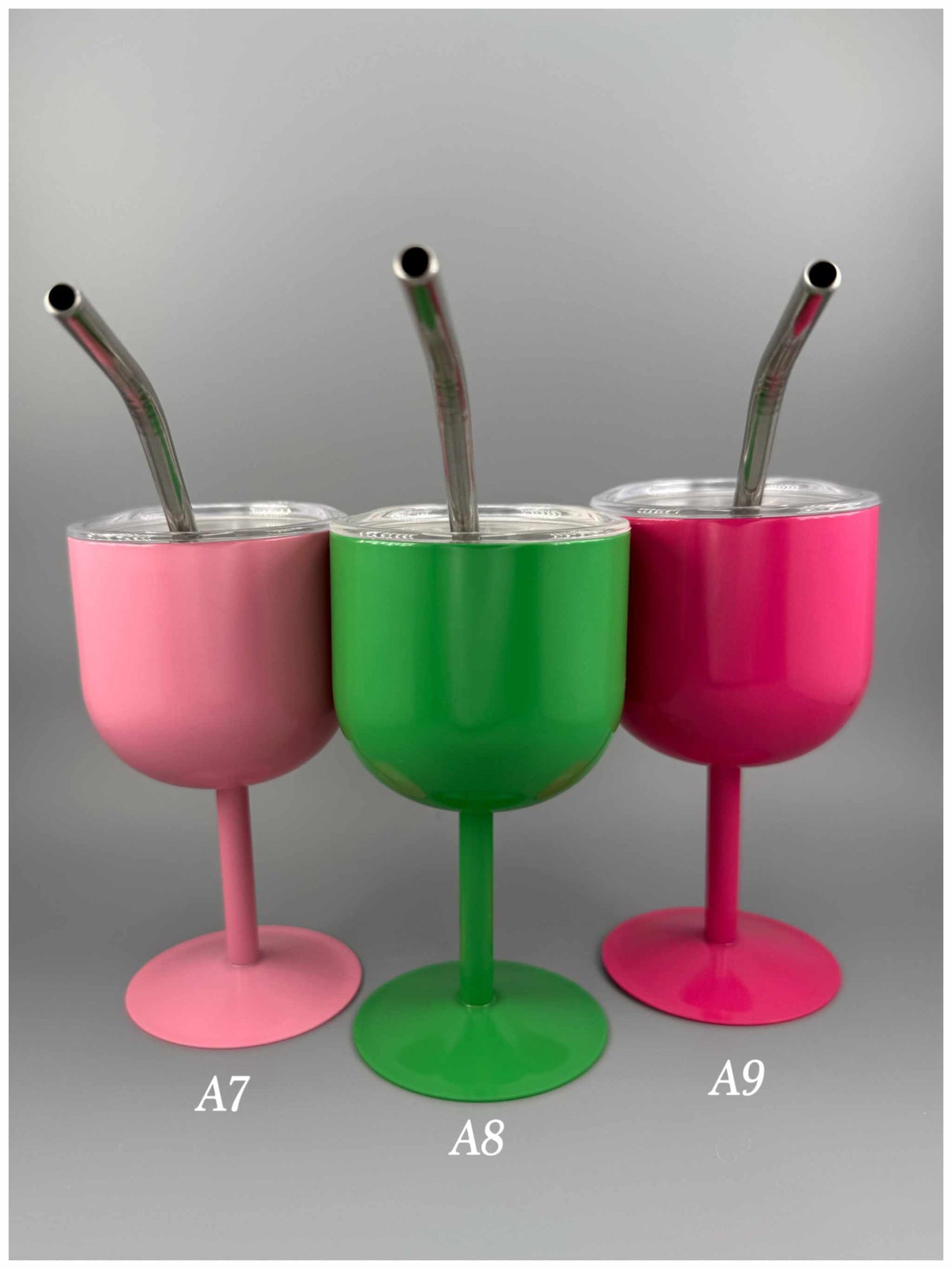 Sippy Sips – Mini Wine Glass Shots (12 Colors)