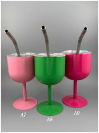 Sippy Sips – Mini Wine Glass Shots (12 Colors)