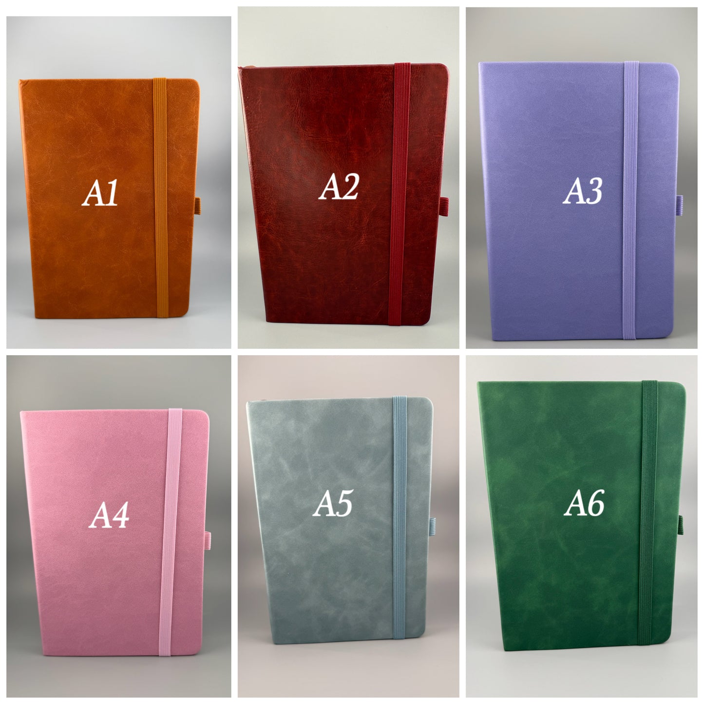 Nothing but Possibilities – Blank Paged Personalized Leather Notebook
