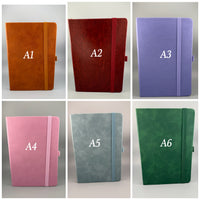 Nothing but Possibilities – Blank Paged Personalized Leather Notebook