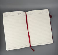 “Letters to Heaven” – Lined Leather Memorial Journal