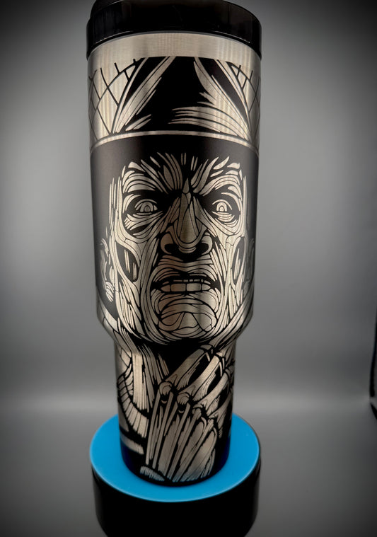 Elm Street Sipper – 40 oz Nightmare on Elm Street Tumbler
