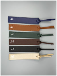 Marked for Greatness – Personalized Long Leather Bookmark (6 Colors)