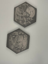 Forever in Stone – Custom Photo Slate Coaster