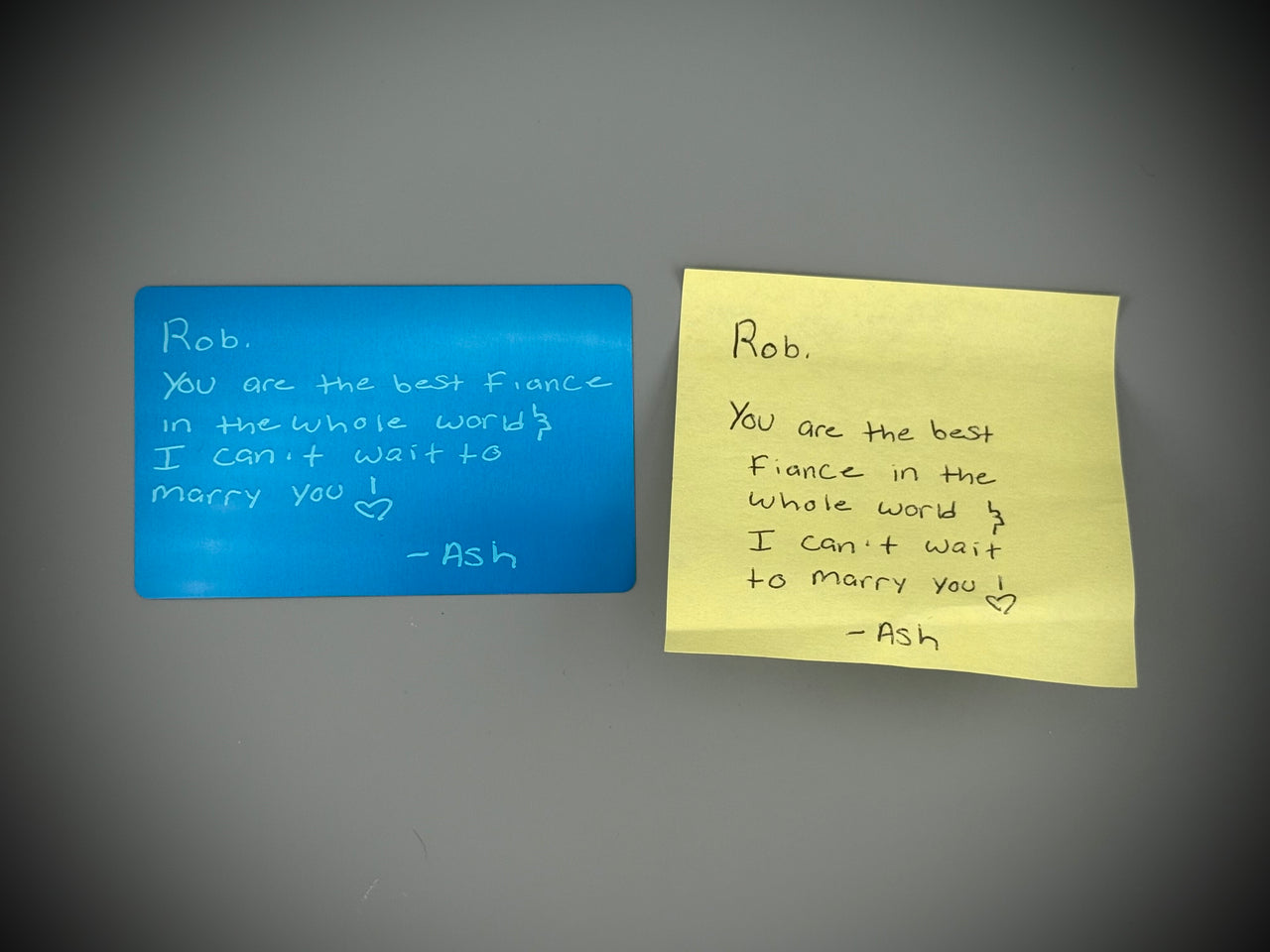 Card Carrying Personality – Engraving Cards