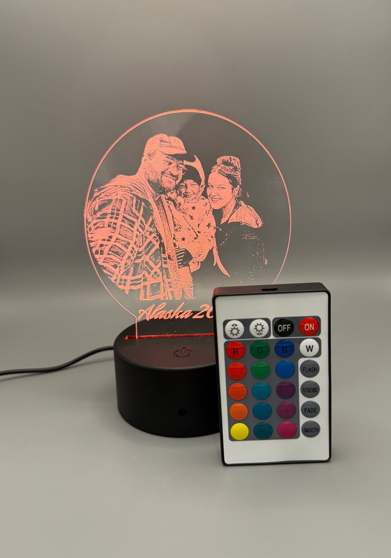 Lighted Keepsake Photos