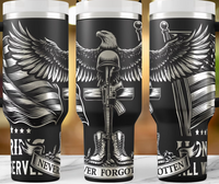 Never Forgotten - 40oz Tumbler