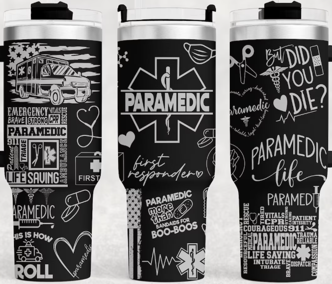Paramedics - 40 oz Tumbler